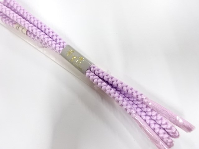 JAPANESE KIMONO / UNUSED HAND-TIED OBIJIME